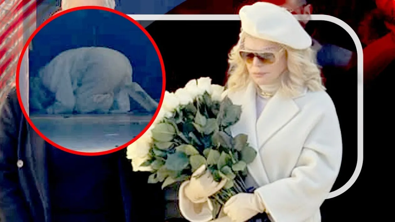 Loredana Groza, îngenuncheată de durere la înmormântarea tatălui. Momentul în care artista a cedat lângă sicriu