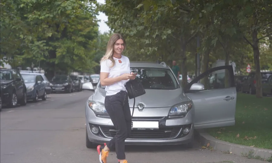 Simona Halep, toată numai un zâmbet (Foto: CANCAN.RO)