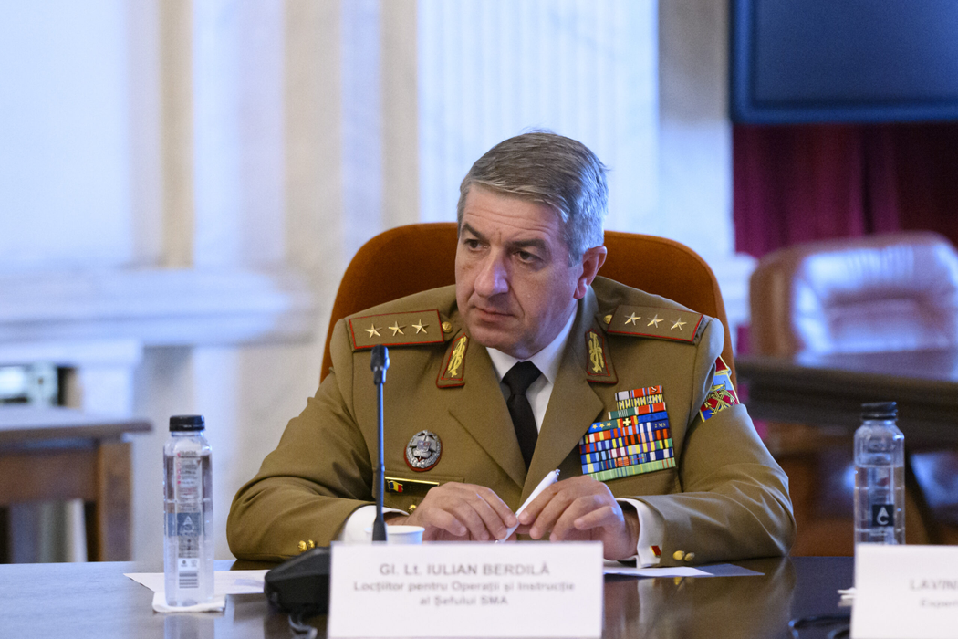 Generalul-locotenent Iulian Berdilă. Foto: Mediafax Foto