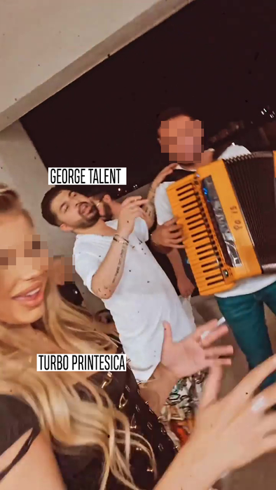"Turbo Prințesica", încântată de show-ul lui George Talent