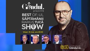 Gândul prezintă Best of Marius Tucă Show - vineri, 16 mai, de la ora 20.00