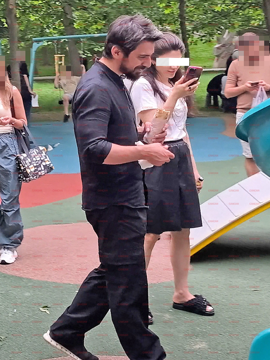 Tuncay Öztürk și tânăra lui soție