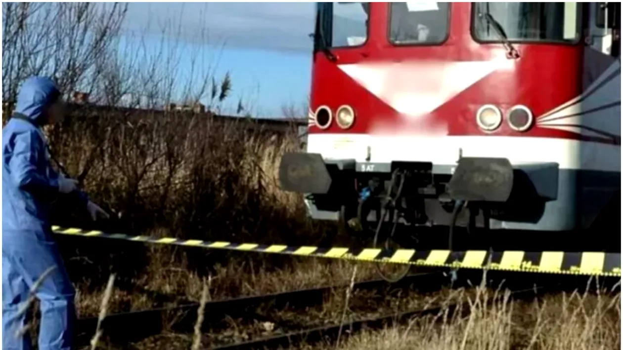 Sfârșit de coșmar pentru o femeie din Oradea! Obligată să stea pe șine până a fost lovită de tren