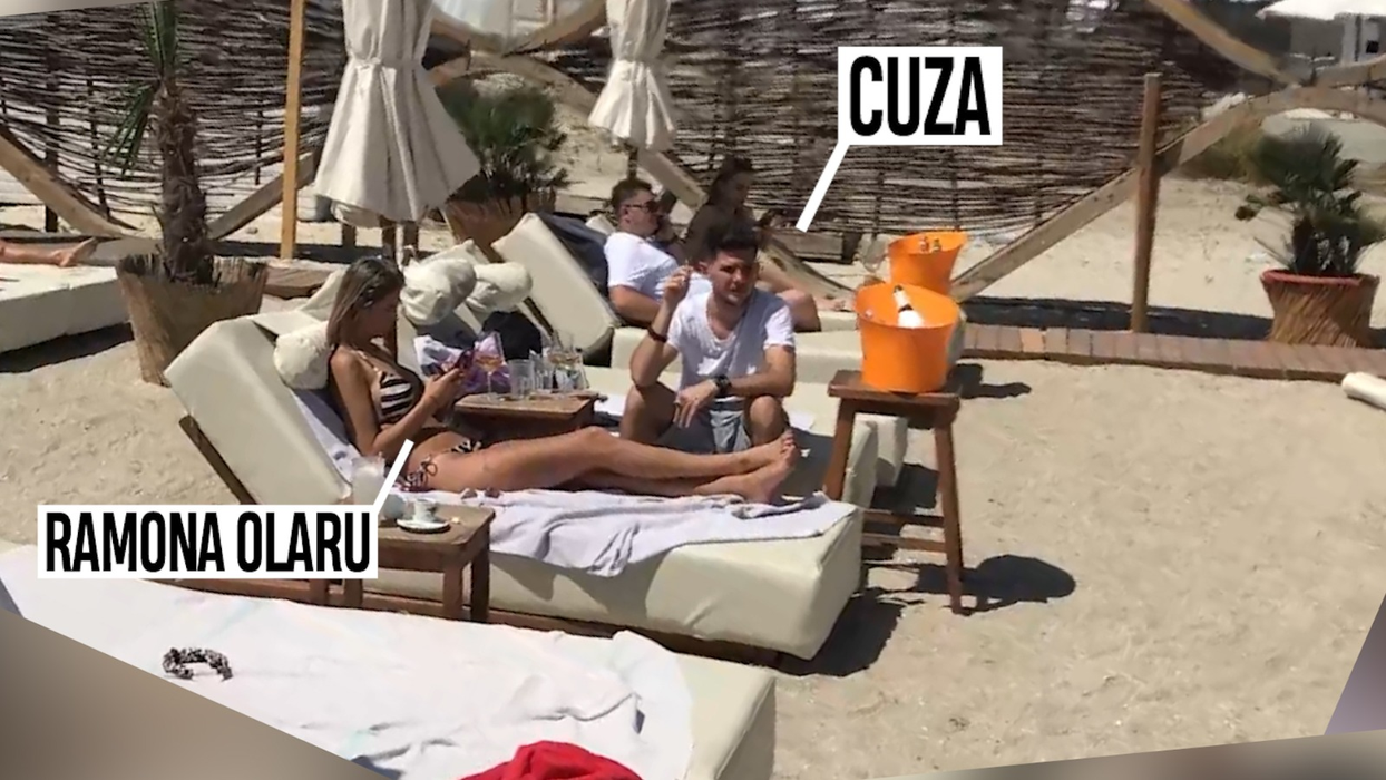 Ramona Olaru și Cuza, împreună la plajă în minivacanța de Rusalii