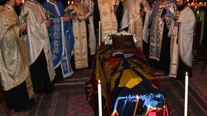 Imagine emoţionantă cu sicriul Majestăţii Sale! A fost arătată chiar de Casa Regală!