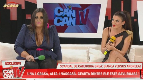 Una cu nasul alta cu kilele in plus! Tonciu si Bianca Rus s-au spurcat mai ceva ca-n piata. Vezi toate replicile dure!