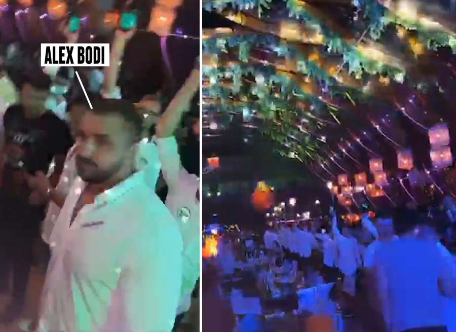 Alex Bodi a sărbătorit cum se cuvine ieșirea din carantină
