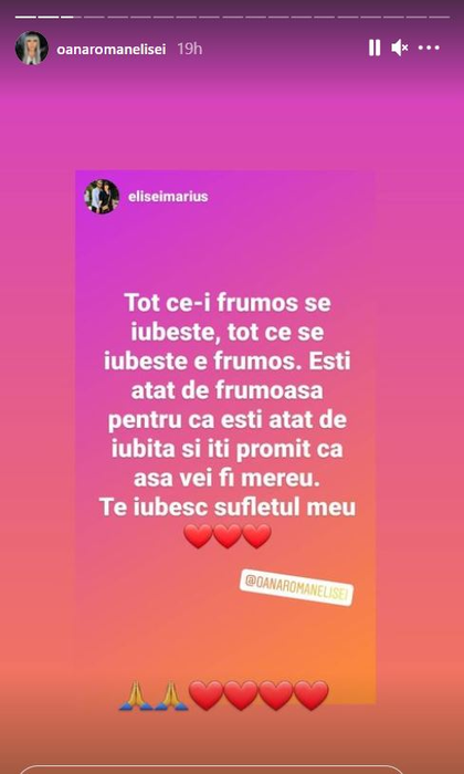 Oana Roman, în lacrimi de fericire după ce a aflat de surpriza pregătită de fostul soț! Marius Elisei: “Îți promit că vei fi mereu iubită” | FOTO