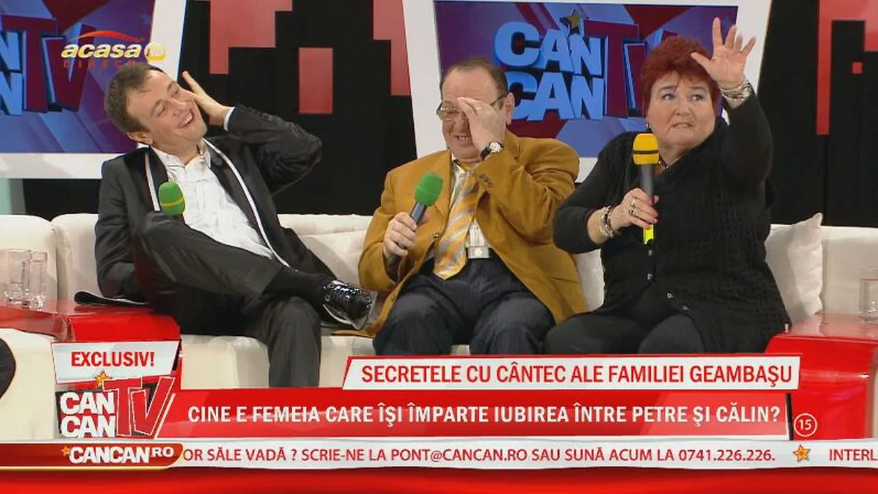 Secrete cu cantec din familia Geambasu! Copilul Calin era un nelinistit. Ma suna nevasta si-mi zicea sa vin mai repede acasa