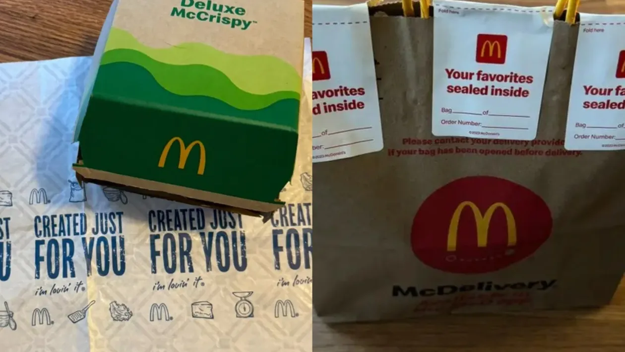Ce a primit un bărbat după ce a comandat de la Mc Donald's un burger fără ceapă, carne, muştar şi chiflă? Dar stai să vezi cât a costat