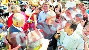 Oprescu, Tariceanu Si Orban, IN vizita la Pasajul Baneasa