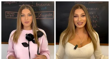 Loredana Pălănceanu, ”profa de mate” de pe TikTok, a devenit virală. Metoda inedită prin care predă lecții