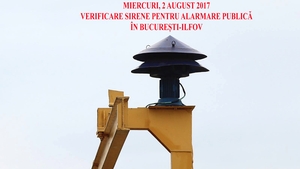 Sirenele pentru alarmare publică vor fi acţionate miercuri! Ce recomandare are ISU