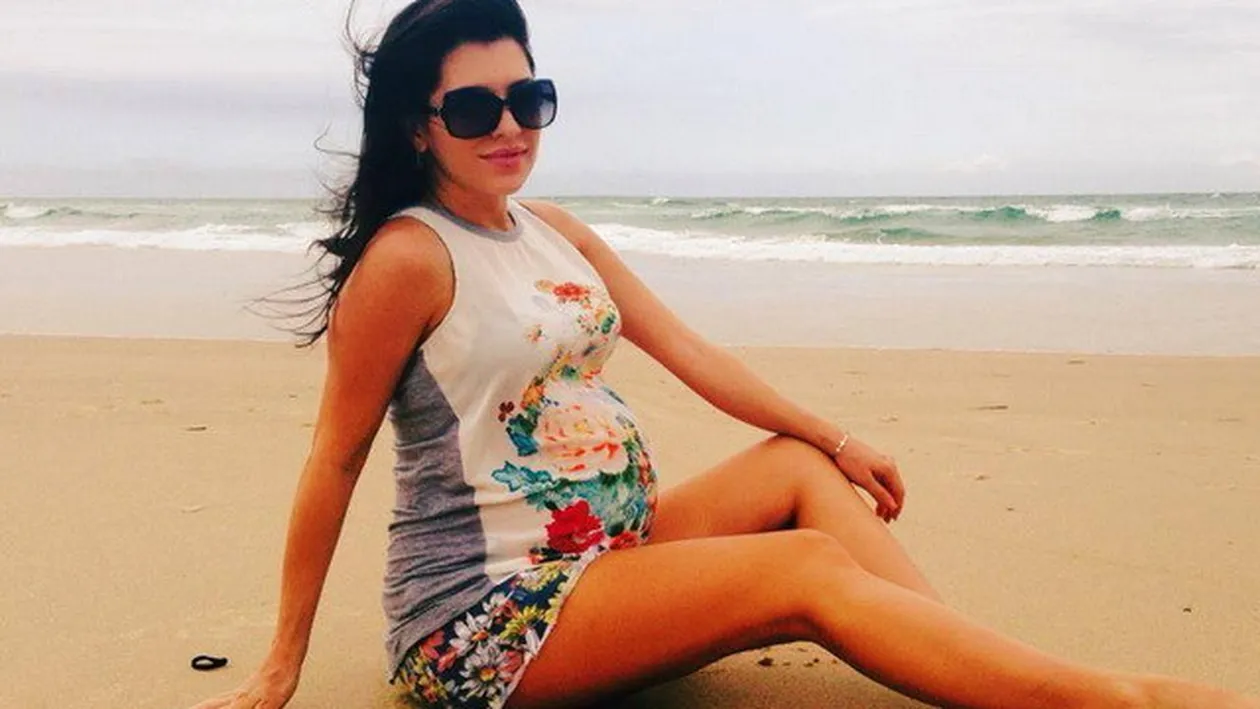 Celia suporta cu greu ultima luna de sarcina! Ce face artista pentru a suporta mai usor temperaturile caniculare din Australia